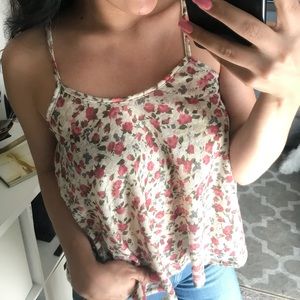 Tops - Floral tank top Tops - Floral tank top